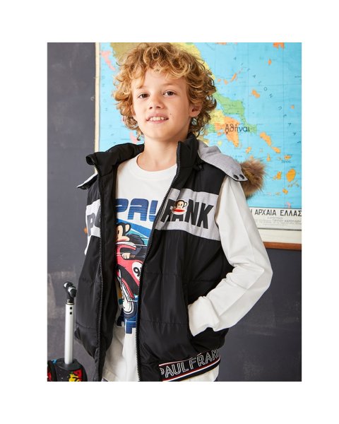   Vest jacket Paul Frank with removable hood (6-16 years)