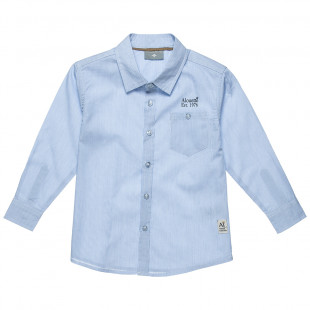 Shirt striped and pocket (6-16 years)