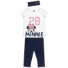 Σετ Disney Minnie Mouse μπλούζα με κολάν και κορδέλα (12 μηνών-5 ετών)