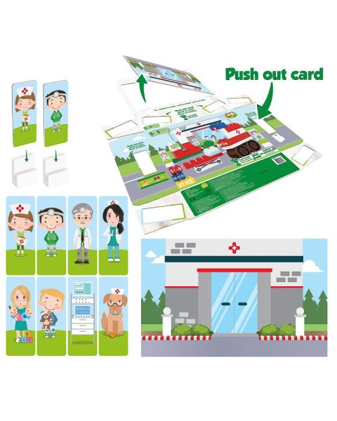 Blocks eco "Hospital" (1,5-6 years)
