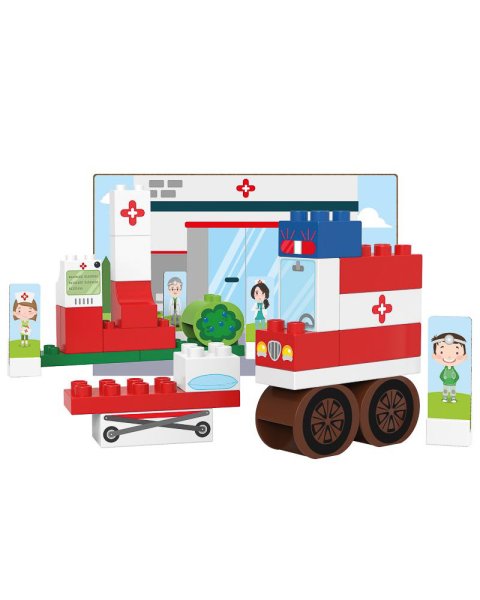 Τουβλάκια οικολογικά "Hospital" (1,5-6 ετών)