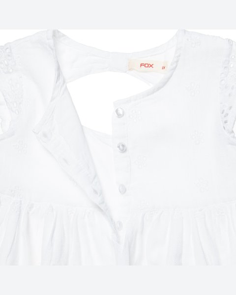 Dress with an embroidered pattern (12 months-3 years)
