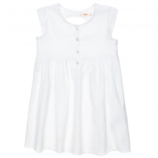 Dress with an embroidered pattern (12 months-3 years)