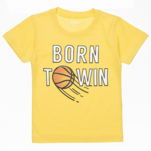 T-Shirt with print "Born to win" (12 months-3 years)