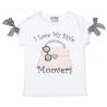 Set Moovers top with glitter detail and shorts (6-16 years)