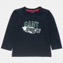 Μπλούζα Gant με τύπωμα σε 3 χρώματα (2-7 ετών)