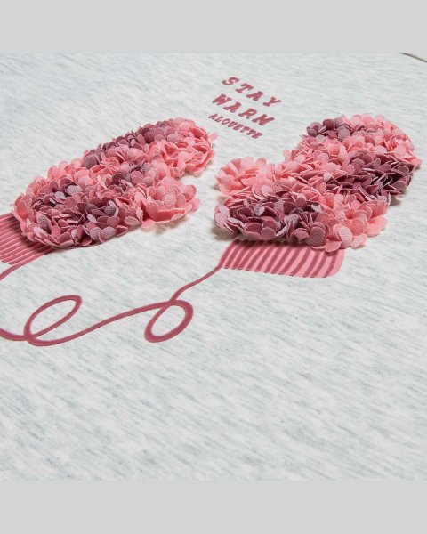Long sleeve top with embossed elements (12 months-5 years)