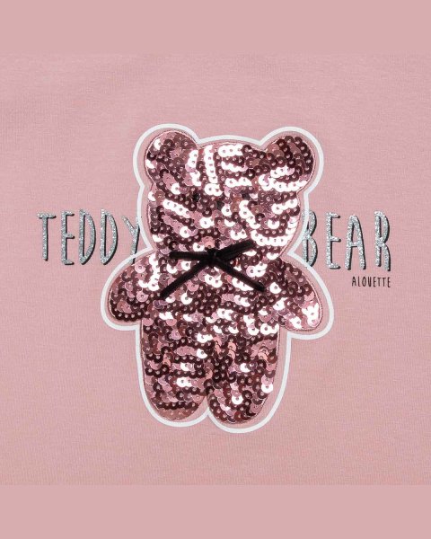 Long sleeve top with sequins (12 months-5 years)