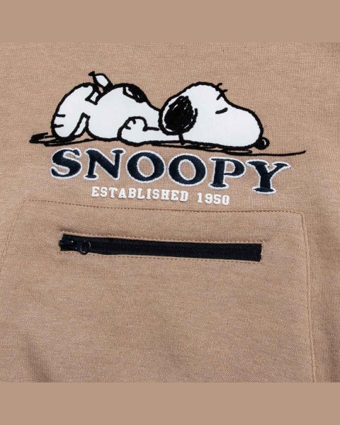 Σετ φόρμας φούτερ Snoopy με τύπωμα (12 μηνών-8 ετών)