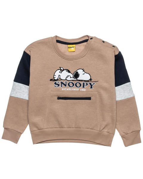 Σετ φόρμας φούτερ Snoopy με τύπωμα (12 μηνών-8 ετών)