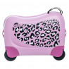 Βαλίτσα Samsonite τρόλεϊ leopard pink