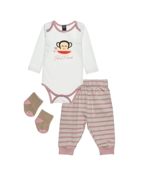 Set babygrow, pants and socks Paul Frank (3-12 months)