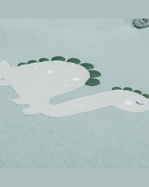 Overall cotton fleece blend Tender Comforts with top (3-18 months)