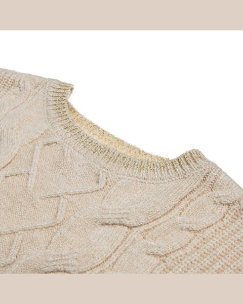 Dress from viscose with glitter details (6-14 years)
