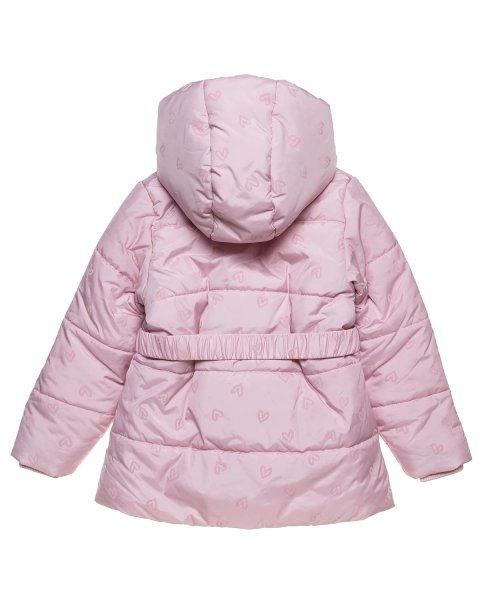 Jacket with heart pattern (12 months-5 years)
