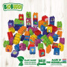 Blocks BIOBUDDI eco "Learning to build" 60 pcs (1,5-6 years)