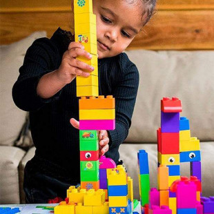 Blocks BIOBUDDI eco "Learning to build" 60 pcs (1,5-6 years)