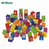 Blocks BIOBUDDI eco "Learning to build" 60 pcs (1,5-6 years)