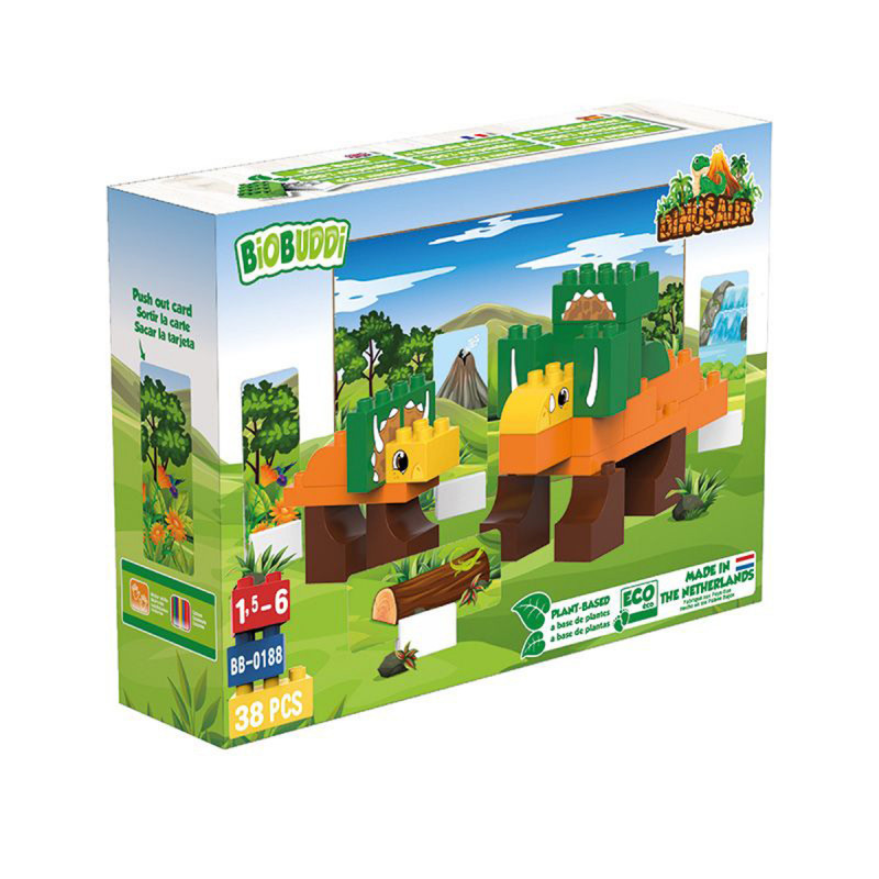 Blocks BIOBUDDI eco "Dinasaur" (1,5-6 years)