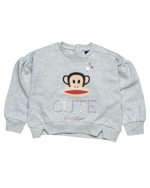 Tracksuit Paul Frank cotton fleece blend with embossed letters (12 months-5 years)