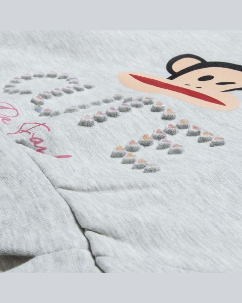 Σετ φόρμας φούτερ Paul Frank με ανάγλυφο σχέδιο (12 μηνών-5 ετών)