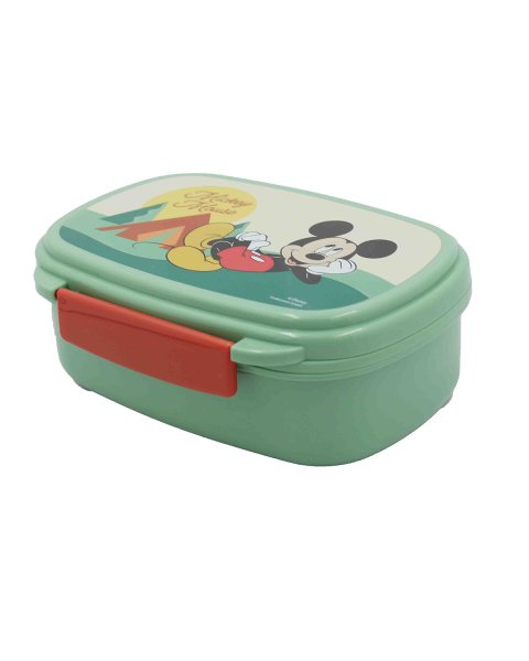 Lunch box Disney Mickey Mouse with fork and spoon
