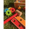 Toy from natural wood "Tool box/Construction set"