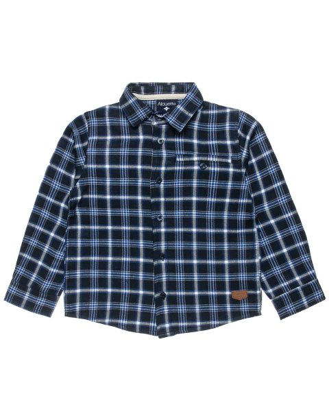 Shirt plaid 100% cotton (12 months-5 years)