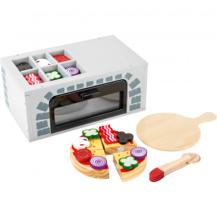 Toy from natural wood "Pizza oven"