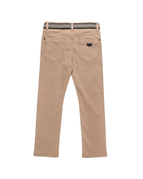 Pants chinos with belt (6-16 years)