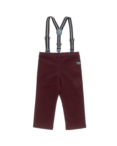 Pants chinos with braces (12 months-5 years)