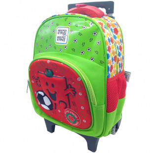Trolley backpack for kindergarten with lights Mr. Strong