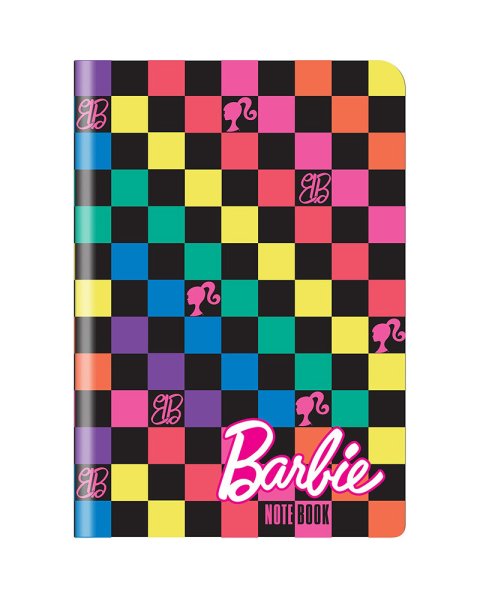 Puffy notebook - Barbie 80 pages