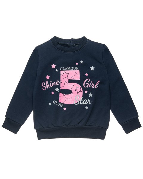 Tracksuit Five Star with print "Shine Girl" (18 months-5 years)