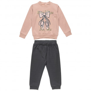 Tracksuit Five Star with ballet design (12 months-5 years)