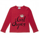 Long sleeve top with foil detail (6-16 years)