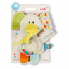 Soft baby rattle ring elephant (3+ months)