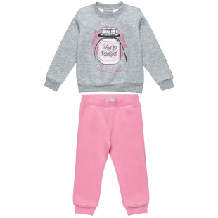 Tracksuit Five Star "You're beautiful" with glitter detail (18 months-5 years)