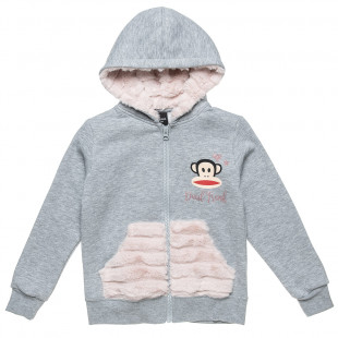 Cardigan Paul Frank with fur details (2-5 years)