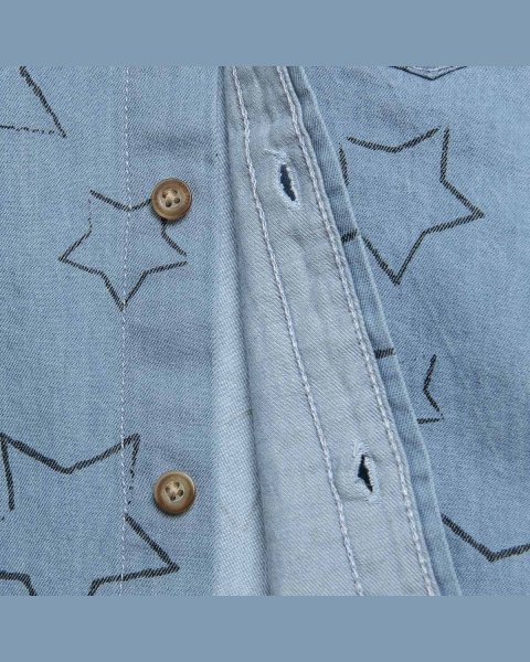 Shirt with stars pattern (9 months-3 years)