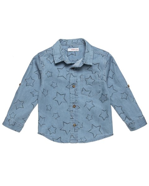 Shirt with stars pattern (9 months-3 years)