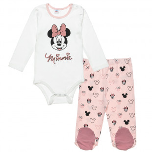 Σετ Disney Minnie Mouse ζακέτα με παντελόνι (9-18 μηνών)