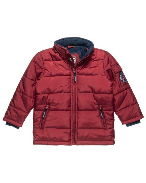 Jacket with detachable hood and fleece lining (12 μηνών-5 ετών)
