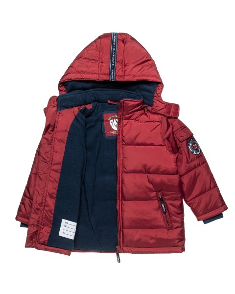Jacket with detachable hood and fleece lining (12 μηνών-5 ετών)