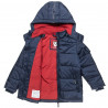 Jacket with detachable hood and fleece lining (12 μηνών-5 ετών)