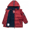 Jacket with detachable hood and fleece lining (6-16 years)