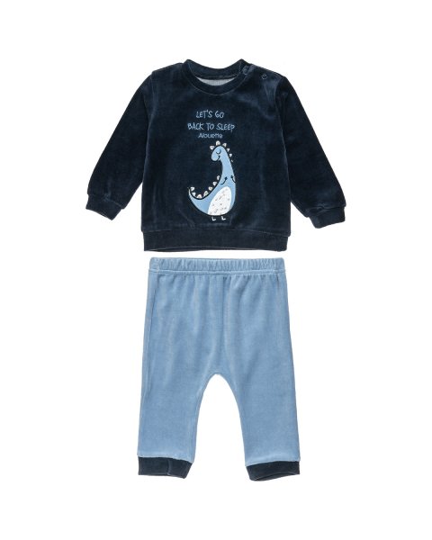 Set top with embroidery and pants (3-18 months)