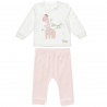 Set top with embroidery and pants (3-18 months)