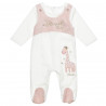 Babygrow with embroidery giraffe (3-18 months)