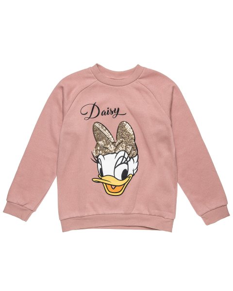 Long sleeve top Disney Daisy Duck with sequins (18 months-12 years)